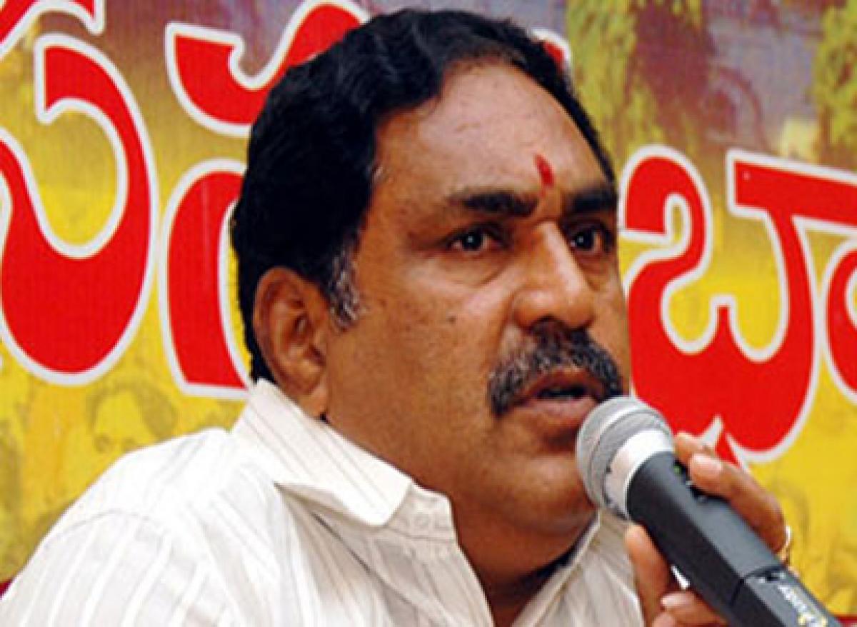 Errabelli slams TRS over Hyderabads development